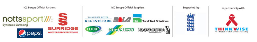 Tournament sponsors' logos