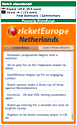 CricketEurope widgets image