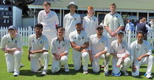 The Munster XI which dew with the MCC at The Mardyke.